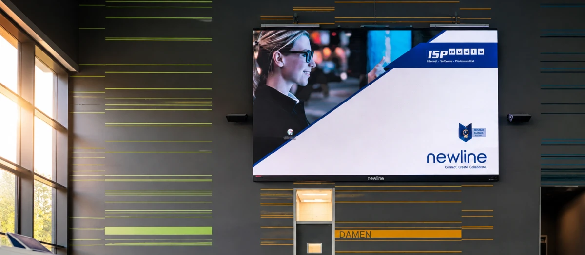 Installierte LED-Wall Installierte LED-Wall